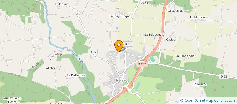 localisation de l'entreprise ASSOCIATION CHEVAL ET LOISIRS à LANGON
