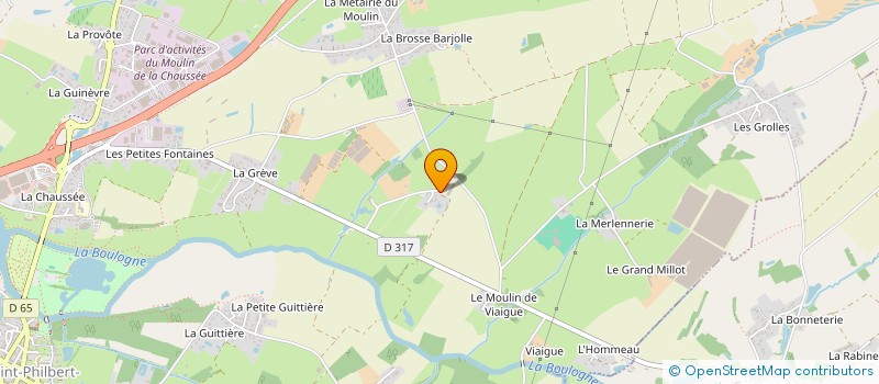 localisation de l'entreprise ASSOCIATION CHEVAL NATURE DE GRAND LIEU  SAINT-PHILBERT-DE-GRAND-LIEU