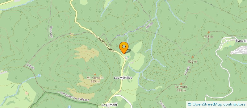 localisation de l'entreprise ASSOCIATION CHEVAL POUR TOUS  URBEIS