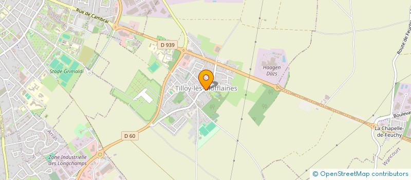 localisation de l'entreprise ASSOCIATION CHEVAL TOUJOURS  TILLOY-LES-MOFFLAINES