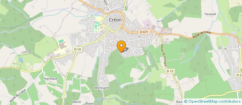 localisation de l'entreprise ASSOCIATION CHEVALIERS GENTILHOMMES  SADIRAC