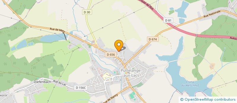 localisation de l'entreprise ASSOCIATION CHEZ SOI à PUTTELANGE-AUX-LACS
