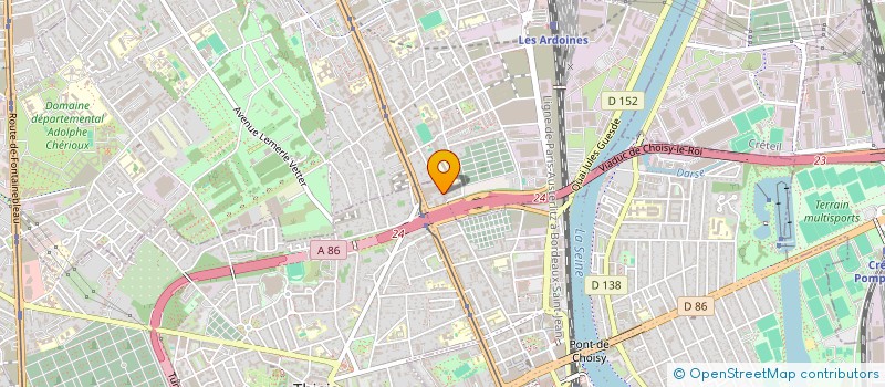 localisation de l'entreprise ASSOCIATION CHIWANDA DE MADJOMA à CHOISY-LE-ROI