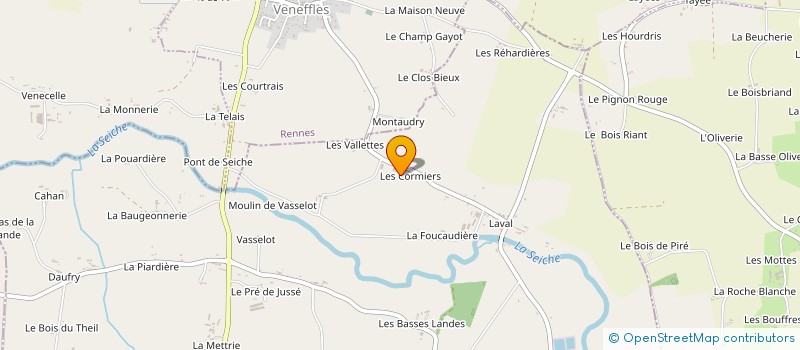 localisation de l'entreprise ASSOCIATION CHLOROPHYLLE DES BORDS DE SEICHE  AMANLIS