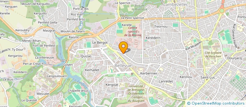 localisation de l'entreprise ASSOCIATION CHOUKAGRIS à BREST