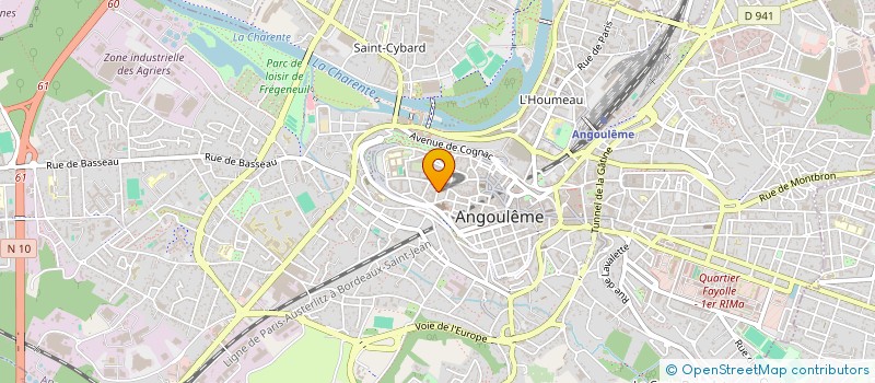 localisation de l'entreprise ASSOCIATION CHRETIENNE DE L ECOLE PUBLIC à ANGOULEME