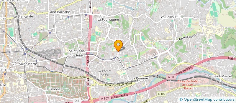 localisation de l'entreprise ASSOCIATION CHRETIENNE DE LA TREILLE à MARSEILLE