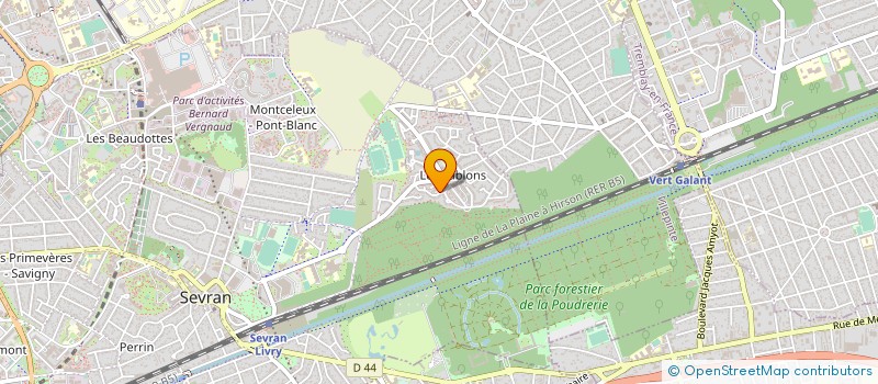 localisation de l'entreprise ASSOCIATION CHRETIENNE LA PAIX DE L'ETERNEL à SEVRAN