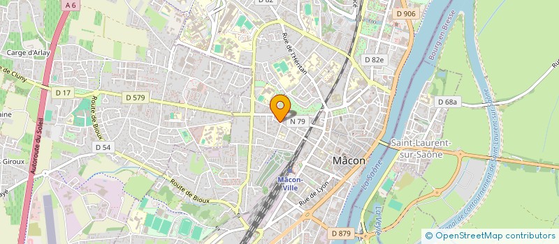 localisation de l'entreprise ASSOCIATION CHRISTOPHE GRIEZMANN à MACON