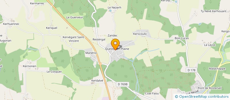 localisation de l'entreprise ASSOCIATION CHRONO TEAM 56 à PLOUAY