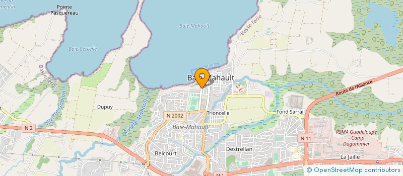 localisation de l'entreprise ASSOCIATION CHRYSALIDE KARAYIB à BAIE MAHAULT