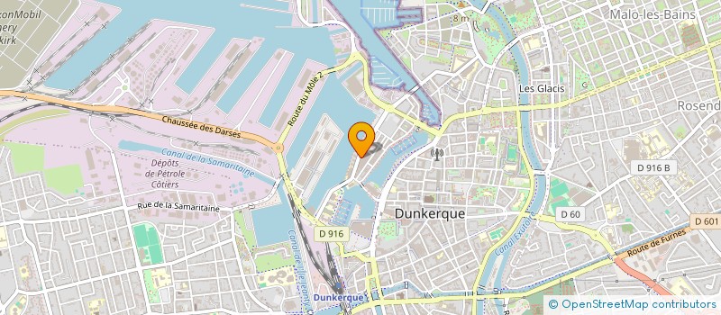 localisation de l'entreprise ASSOCIATION CHTI'MISTE à DUNKERQUE