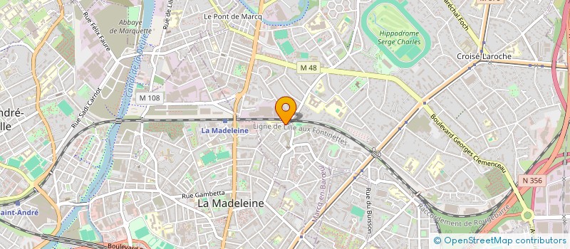 localisation de l'entreprise ASSOCIATION CHTIMA à MARCQ-EN-BARŒUL