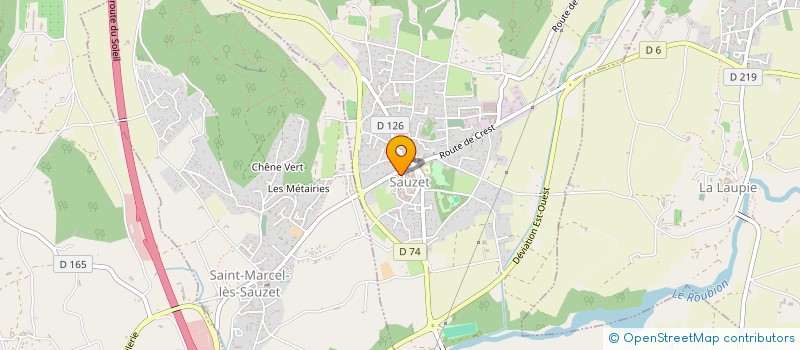 localisation de l'entreprise ASSOCIATION CIBOULETTE  SAUZET