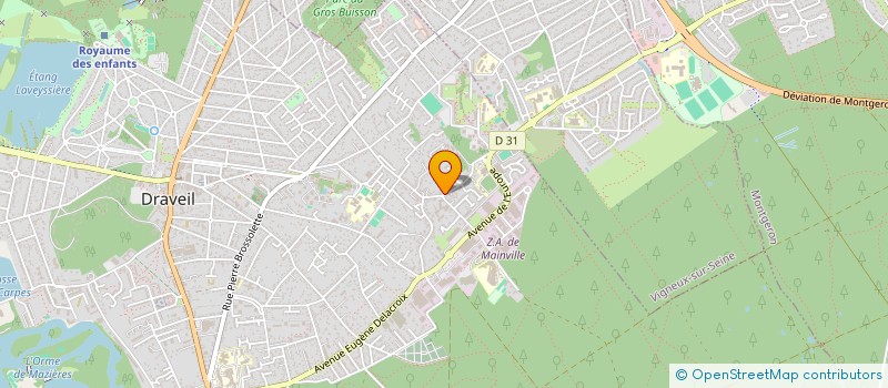 localisation de l'entreprise ASSOCIATION CIBU-KERA à DRAVEIL