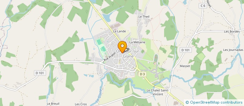 localisation de l'entreprise ASSOCIATION CIE CIRCADIEM à ORADOUR-SUR-GLANE