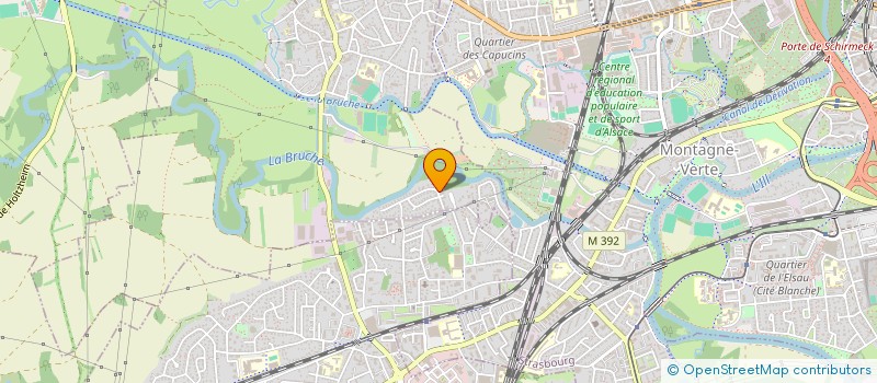 localisation de l'entreprise ASSOCIATION CIE FOEHN  ECKBOLSHEIM