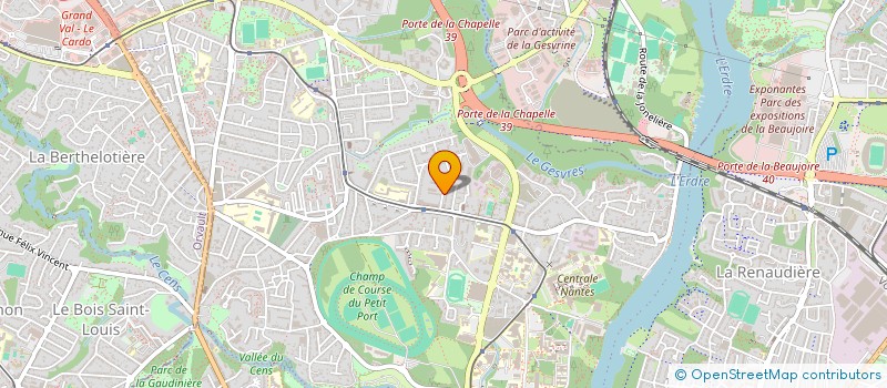 localisation de l'entreprise ASSOCIATION CIE RESPIRE à NANTES