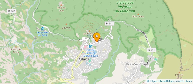 localisation de l'entreprise ASSOCIATION CILAOS 2001 à CILAOS