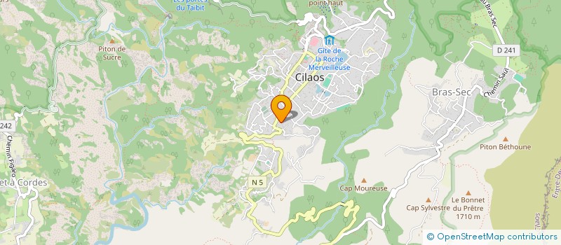 localisation de l'entreprise ASSOCIATION CILAOS A VENIR à CILAOS