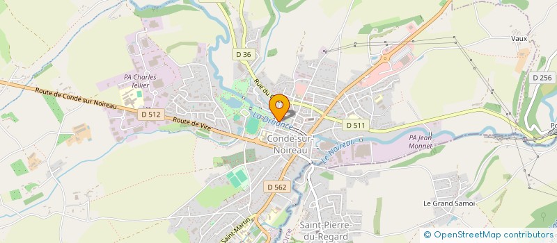 localisation de l'entreprise ASSOCIATION CINE-CONDE à CONDE-EN-NORMANDIE