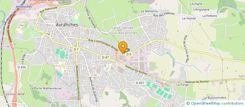 localisation de l'entreprise ASSOCIATION CINE PARLANT à AVRANCHES