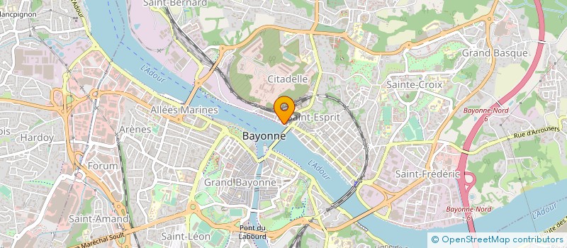 localisation de l'entreprise ASSOCIATION CINEMA ET CULTURE à BAYONNE