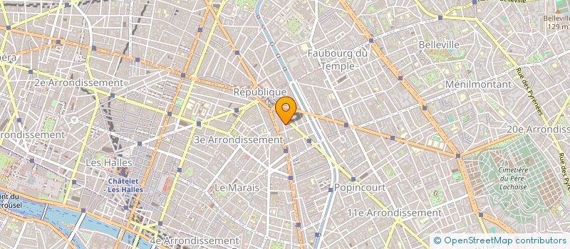 localisation de l'entreprise ASSOCIATION CINEMAGYAR  PARIS