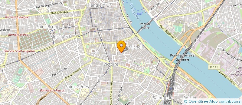 localisation de l'entreprise ASSOCIATION CINERESEAUX à BORDEAUX