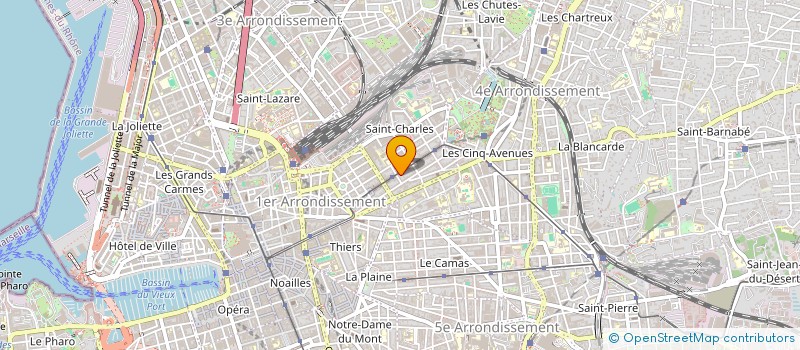localisation de l'entreprise ASSOCIATION CINESTIVAL à MARSEILLE