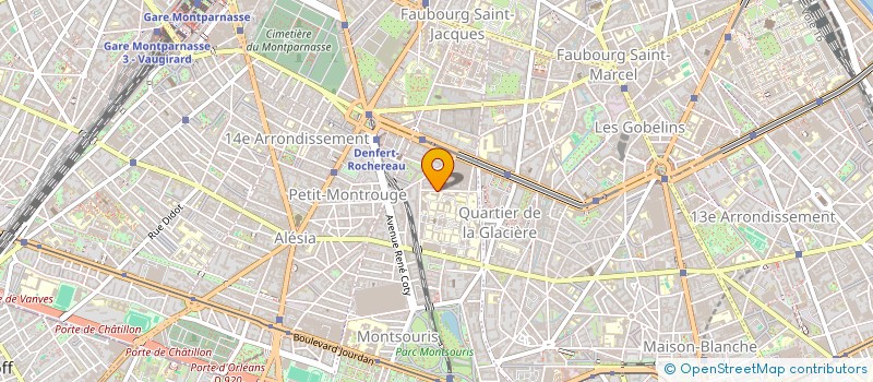 localisation de l'entreprise ASSOCIATION CINP 2004  PARIS