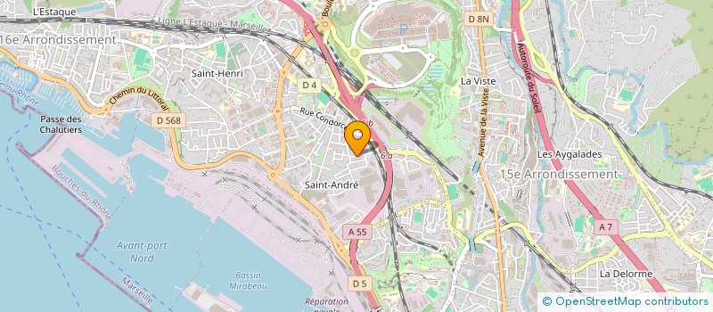 localisation de l'entreprise ASSOCIATION CIRCAETE à MARSEILLE