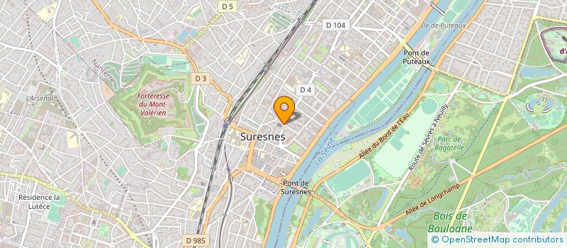 localisation de l'entreprise ASSOCIATION CIRCUL'R DE DANSE DES HAUTS DE SEINE à SURESNES