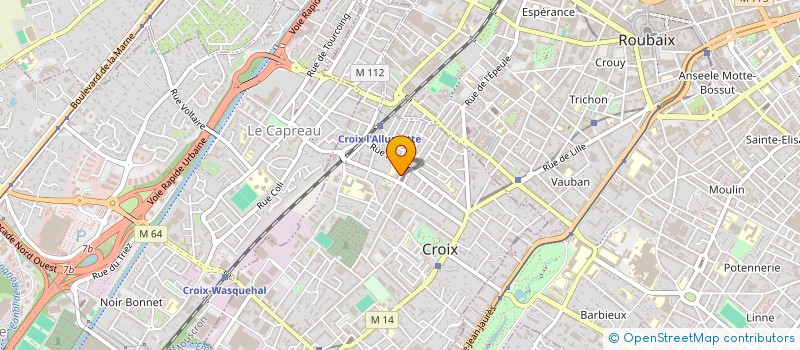 localisation de l'entreprise ASSOCIATION CIRCULAIRE à CROIX