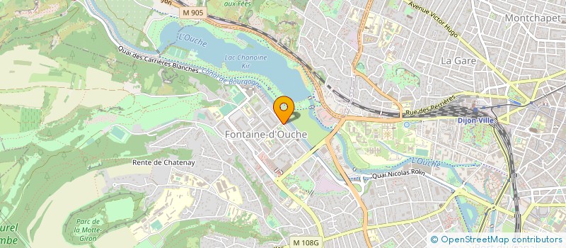 localisation de l'entreprise ASSOCIATION CIRQ'ON-FLEX  DIJON