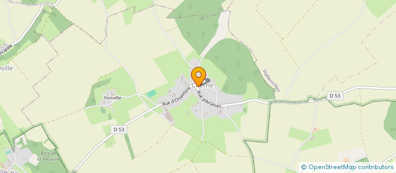 localisation de l'entreprise ASSOCIATION CITERNES EN FETES  CITERNE