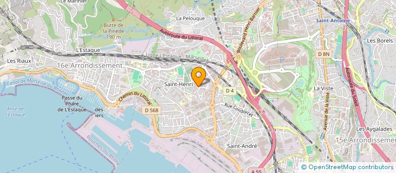 localisation de l'entreprise ASSOCIATION CITES NET à MARSEILLE
