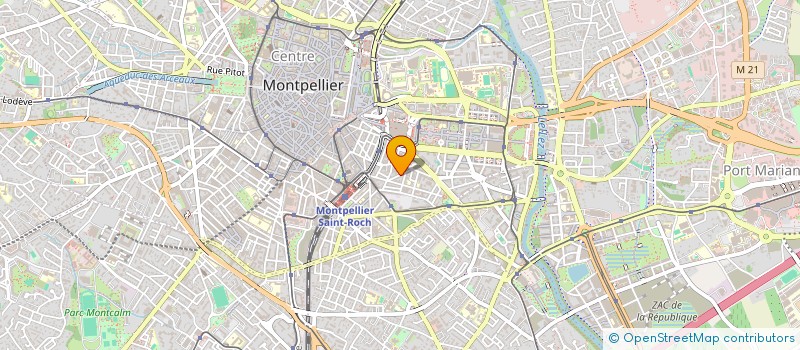 localisation de l'entreprise ASSOCIATION CITEVILLE à MONTPELLIER