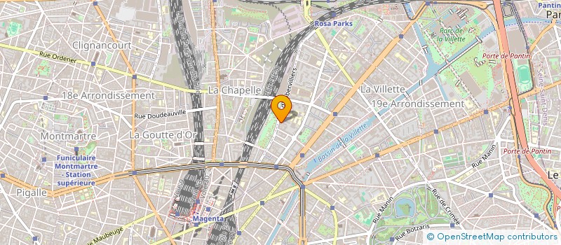 localisation de l'entreprise ASSOCIATION CITHEMUSE  PARIS