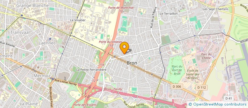 localisation de l'entreprise ASSOCIATION CITOYENNE D'INITIATIVE SOLIDAIRE (ACIS) à BRON