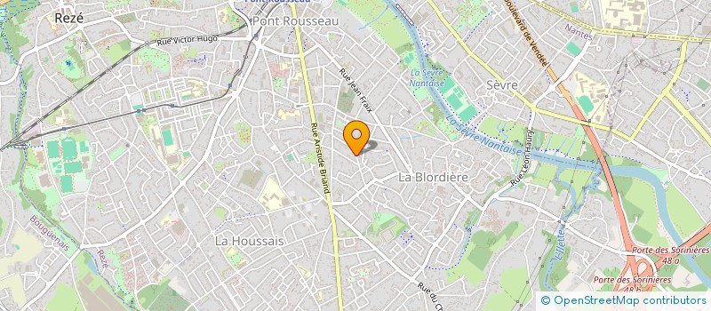 localisation de l'entreprise ASSOCIATION CITOYENNE DES SENEGALAIS IMPLIQUES DANS LEUR LOCALITE (FRANCE) à REZE