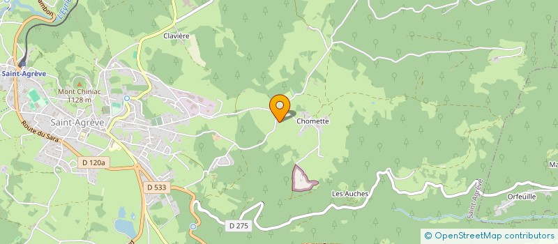localisation de l'entreprise ASSOCIATION CITOYENNE VIVARAIS LIGNON à SAINT-AGREVE