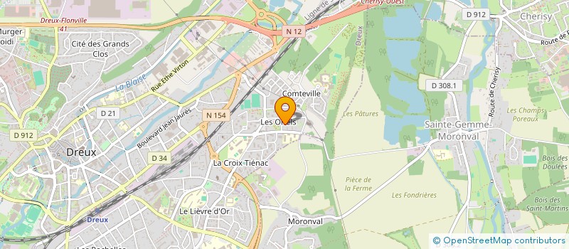 localisation de l'entreprise ASSOCIATION CITOYENS CITOYENNES à DREUX