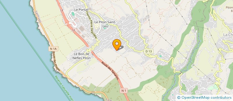 localisation de l'entreprise ASSOCIATION CITRON GALE à SAINT-LEU