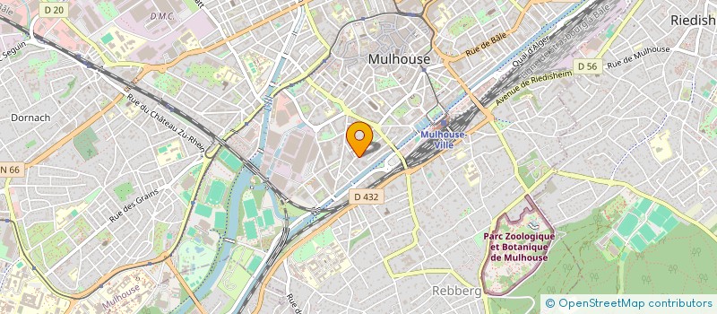 localisation de l'entreprise ASSOCIATION CLAIRE JOIE à MULHOUSE