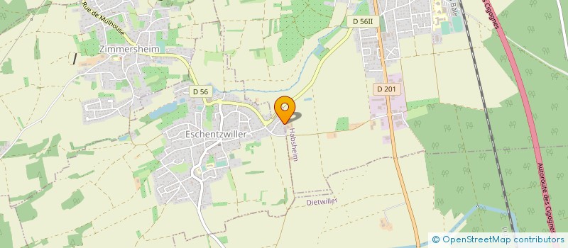 localisation de l'entreprise ASSOCIATION CLAIRE-VIE  ESCHENTZWILLER