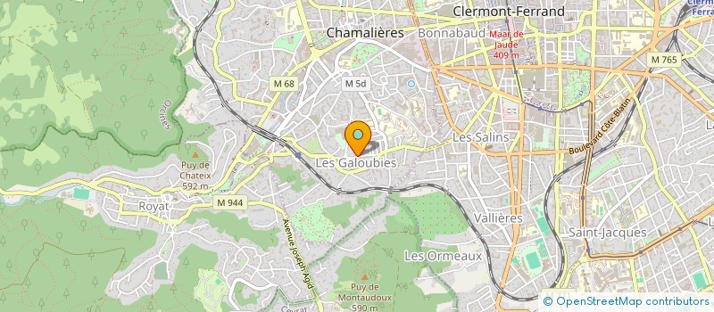 localisation de l'entreprise ASSOCIATION CLAIRE-VOIE à CHAMALIERES