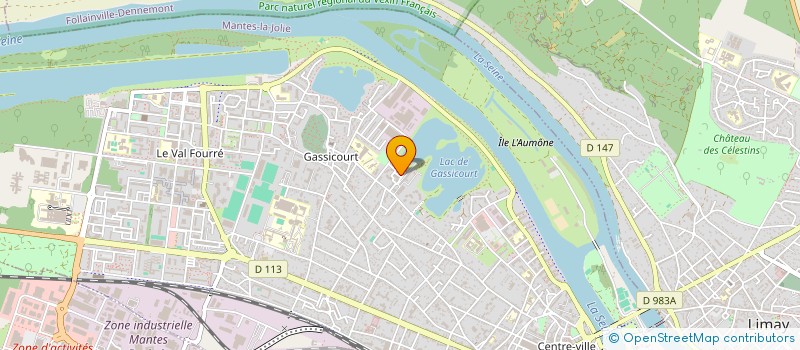 localisation de l'entreprise ASSOCIATION CLAIRETTE POUR LA DEFENSE DES CHATS ERRANTS  MANTES-LA-JOLIE