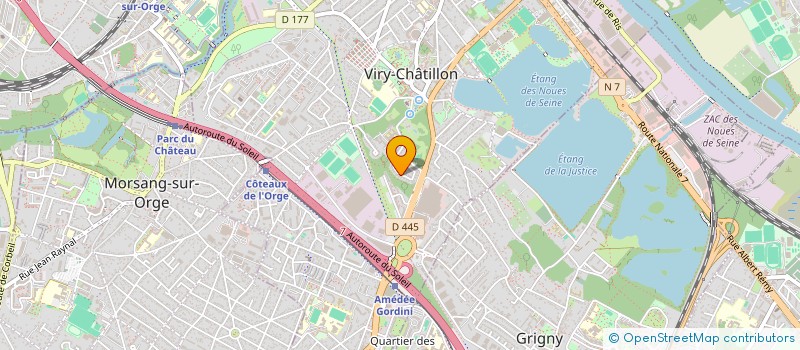 localisation de l'entreprise ASSOCIATION CLAIRVOYANCES à VIRY-CHATILLON