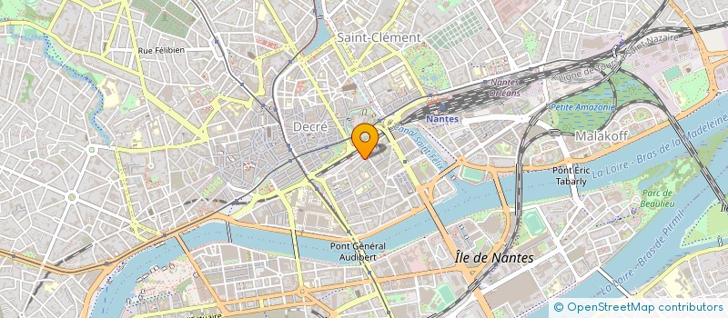 localisation de l'entreprise ASSOCIATION CLARE  NANTES